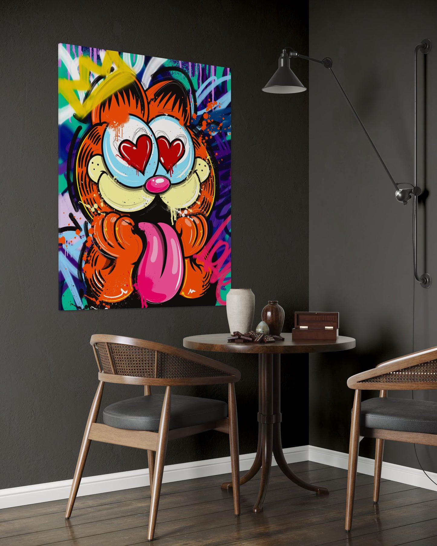 Garfield Love Pop Art