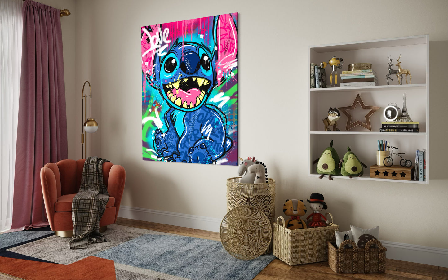 Pop art Stitch Love