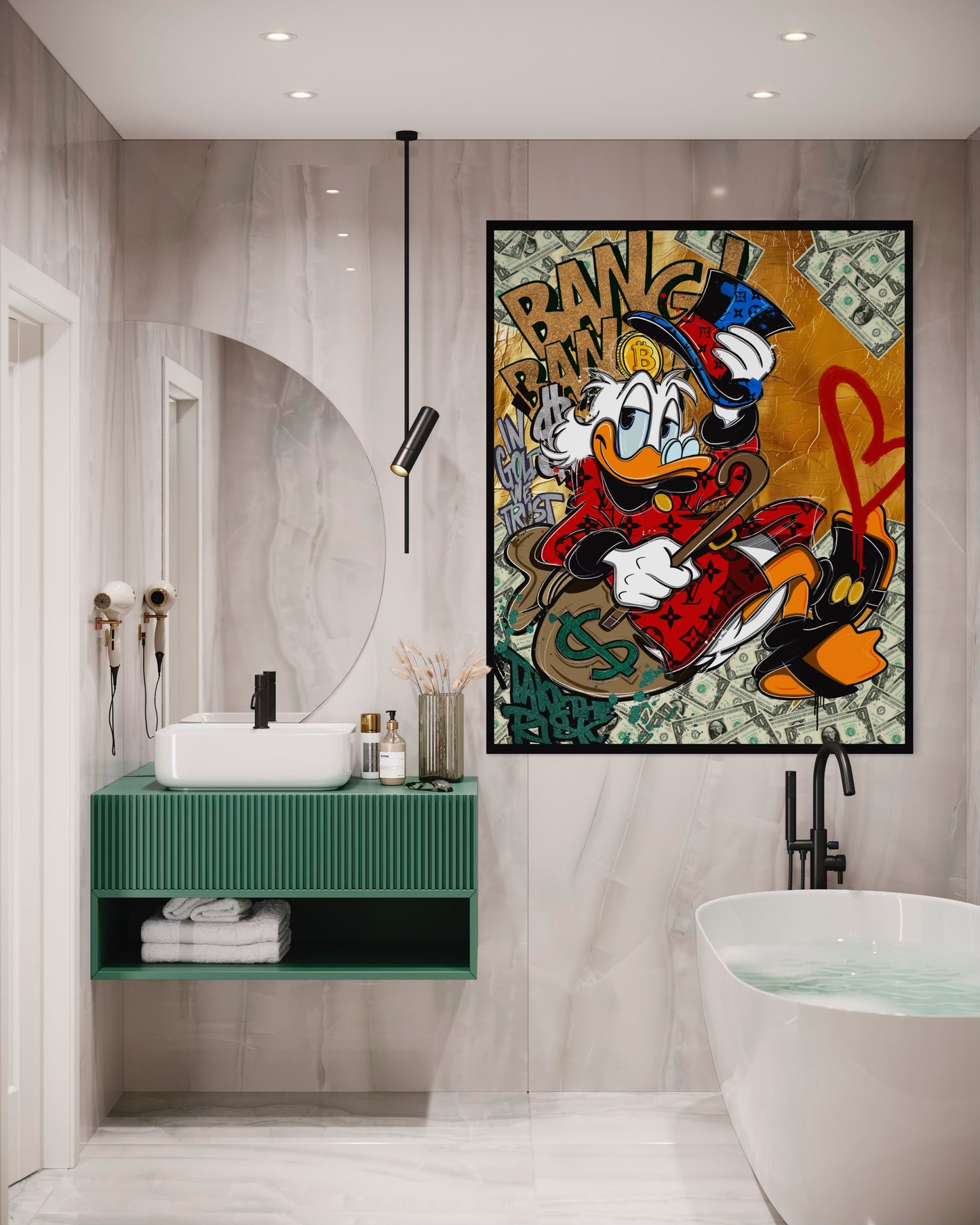 Pop art Tweeety Love