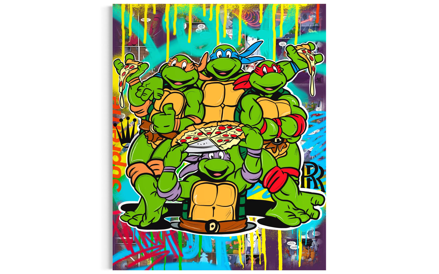 Turtle Pop Art