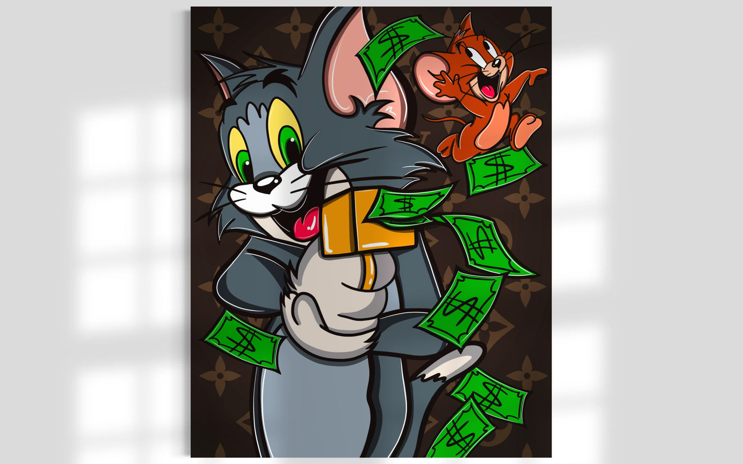 LV Money Cat and Mouse Jerry