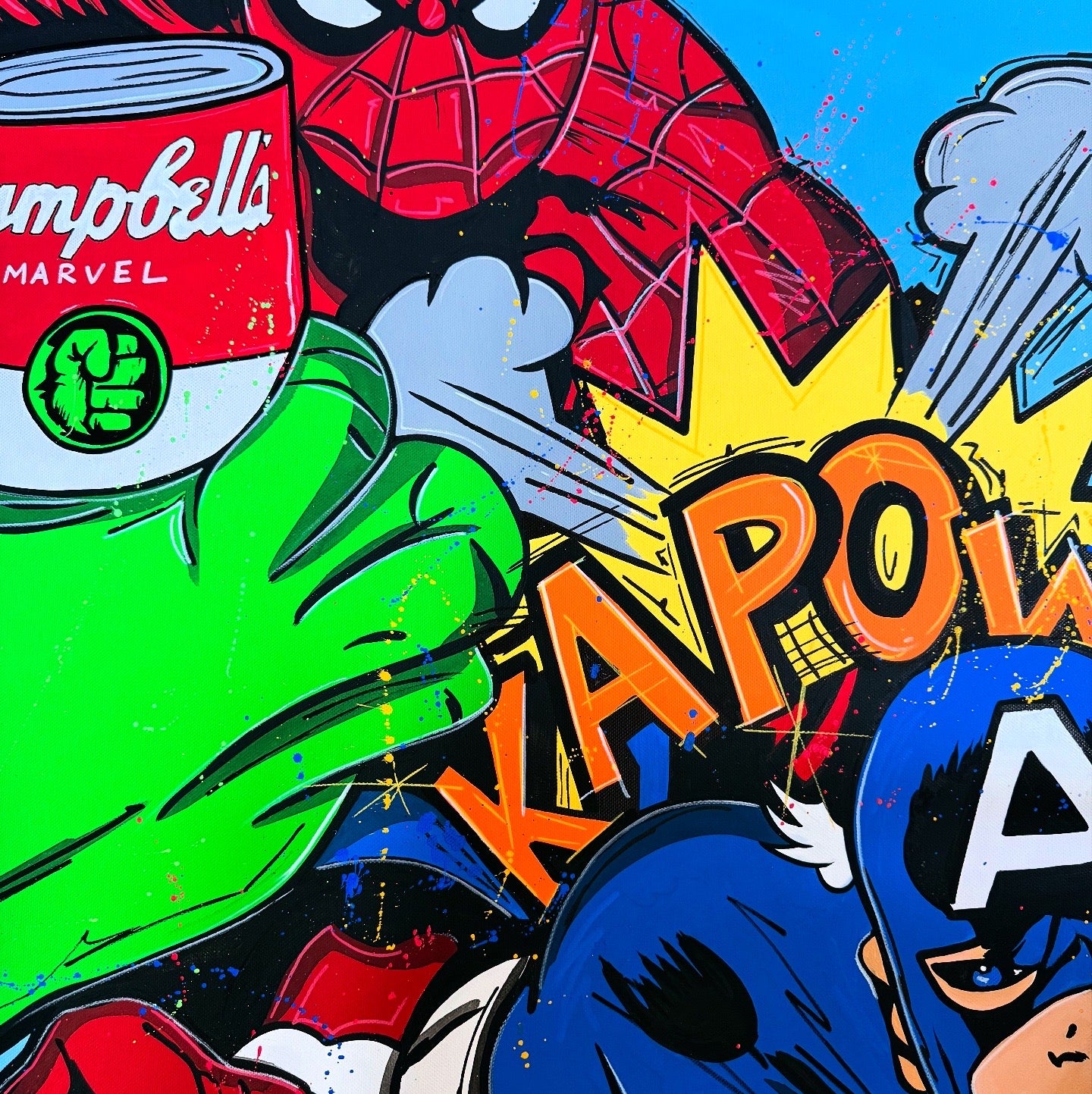 Spiderman Pop Art