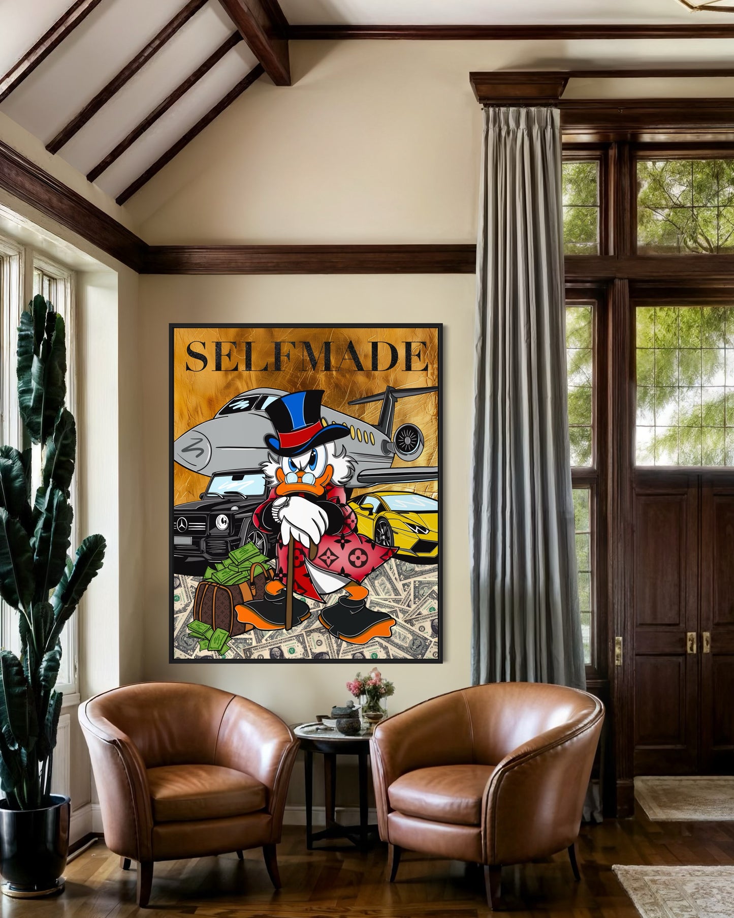 Selfmade Duck Gold Money