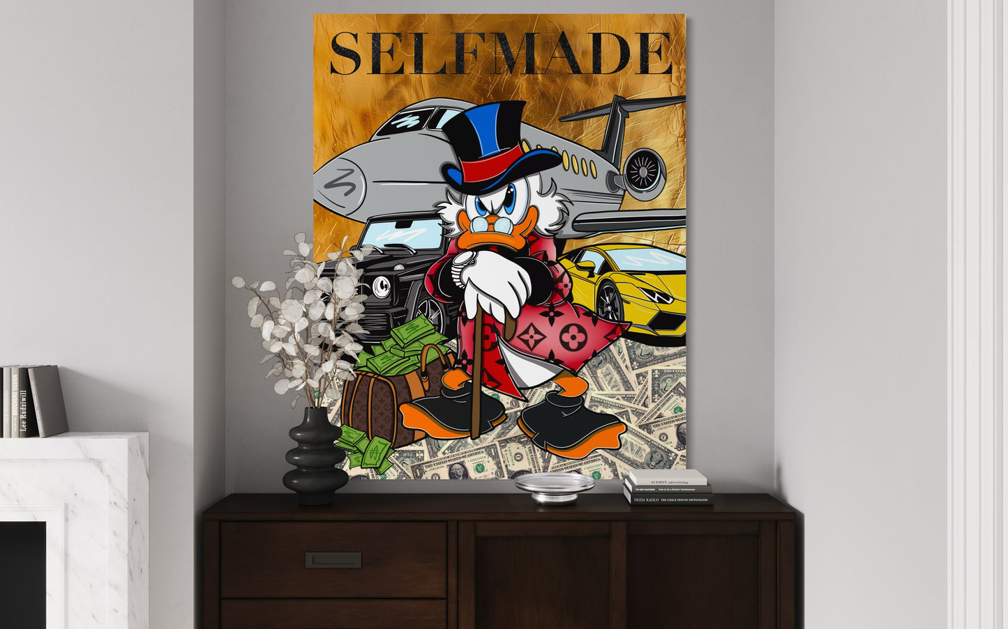 Selfmade Duck Gold Money