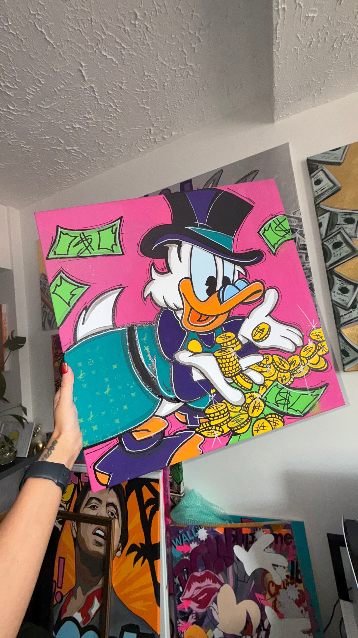 Duck Money Pink