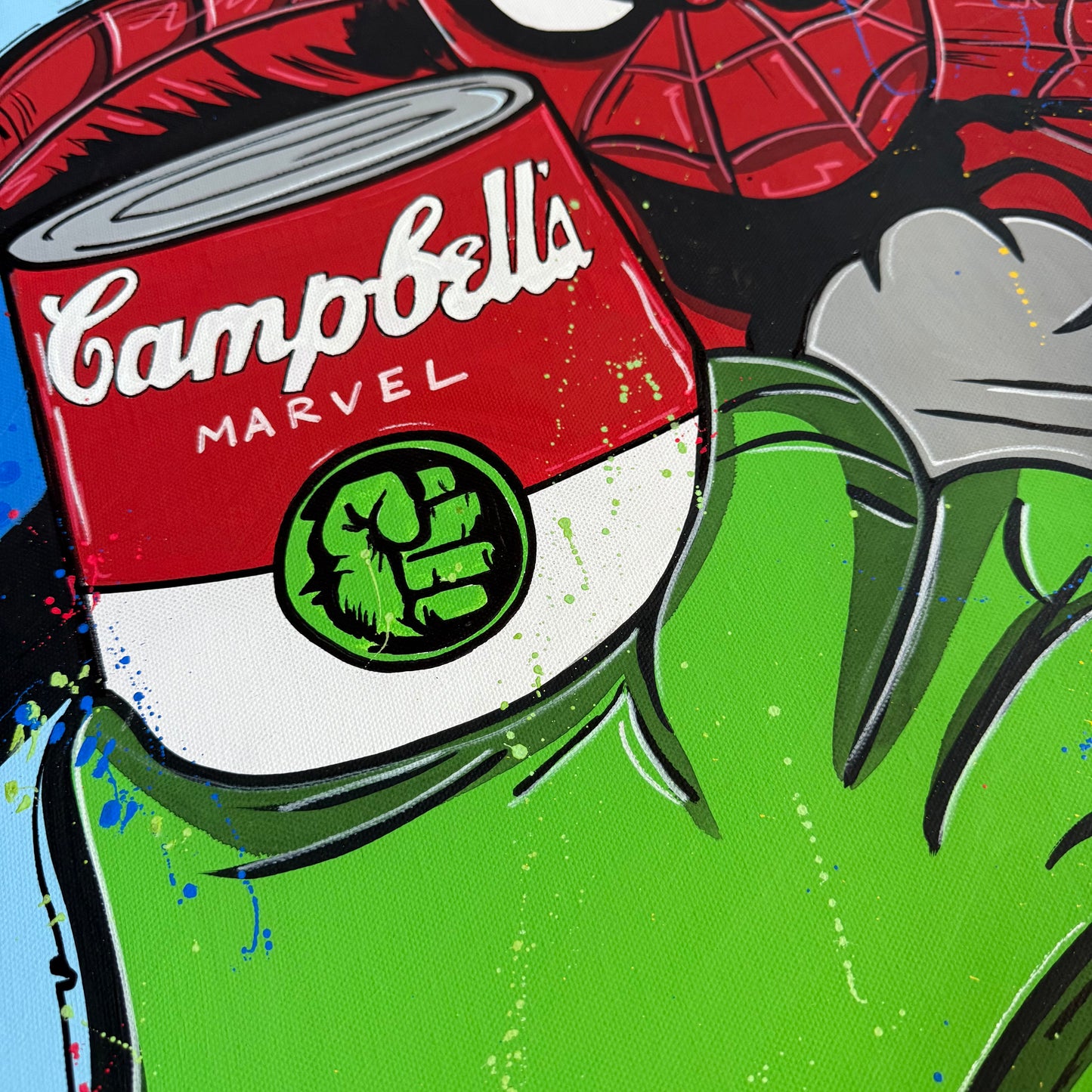 Spiderman Pop Art