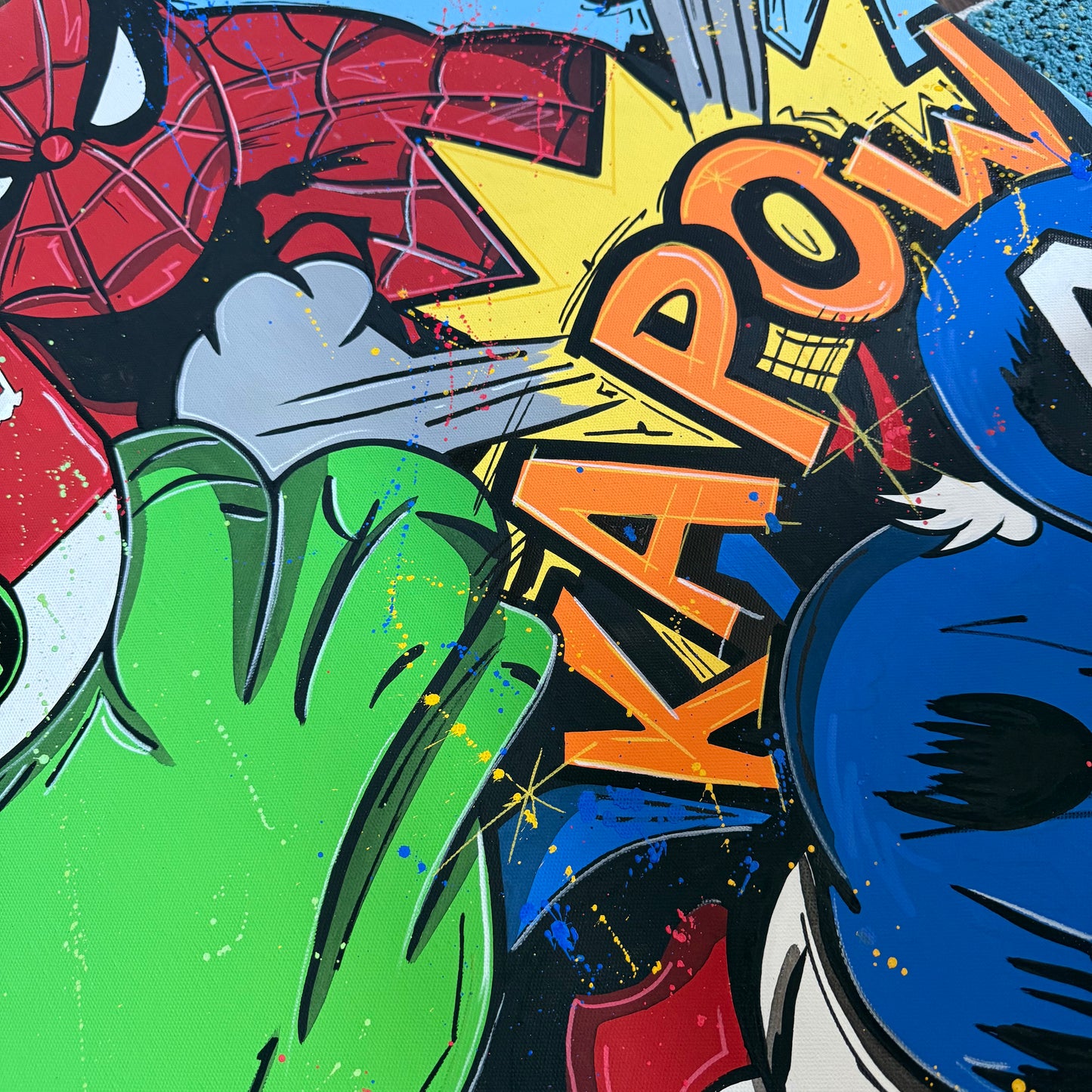 Spiderman Pop Art