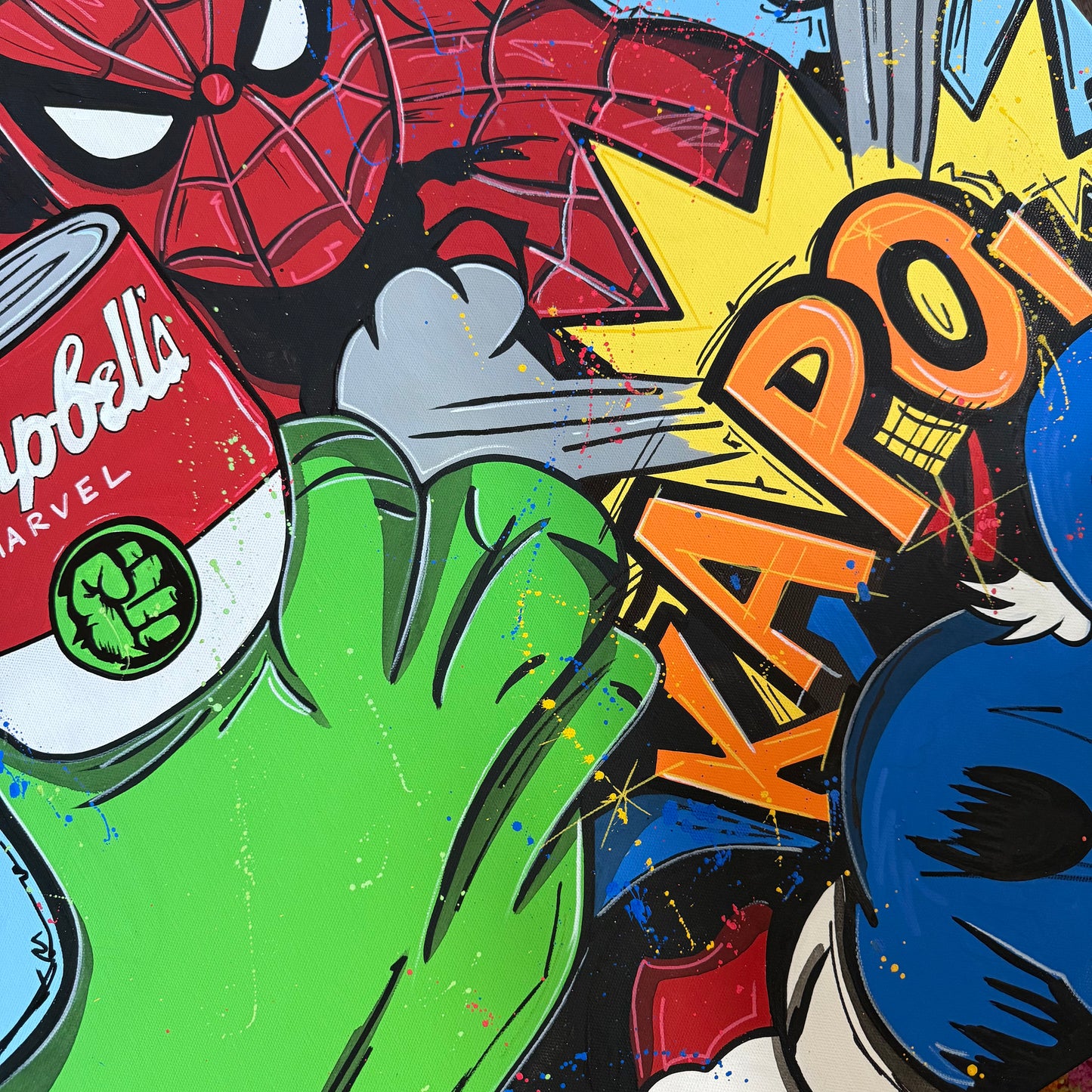 Spiderman Pop Art