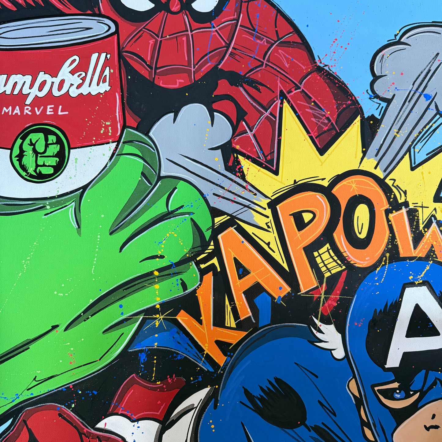 Spiderman Pop Art