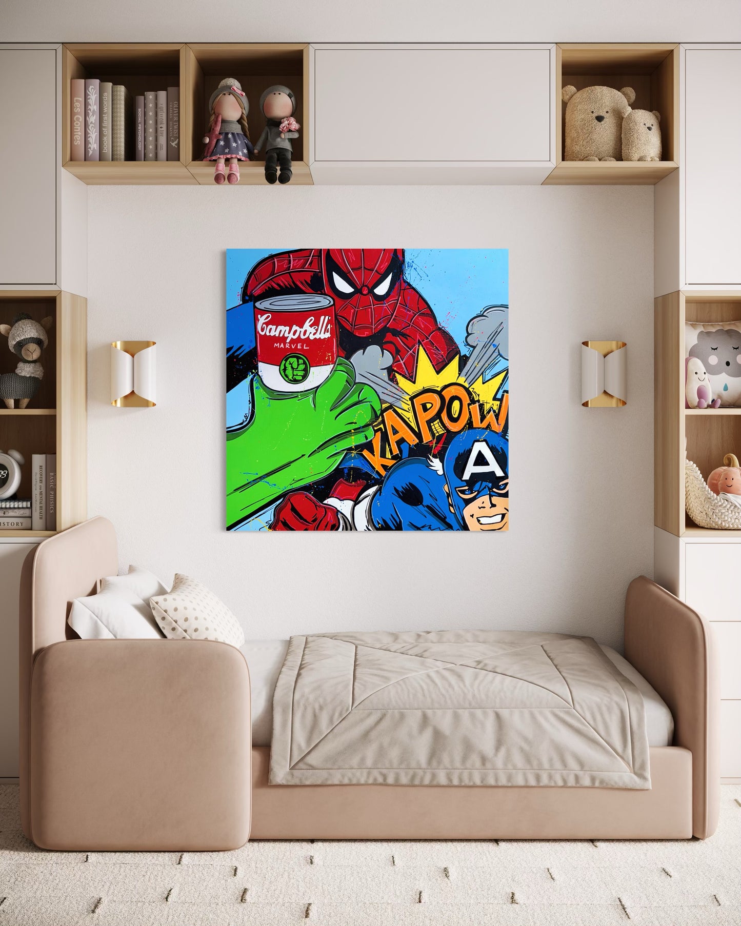 Spiderman Pop Art