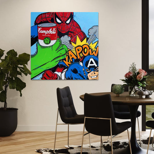 Spiderman Pop Art