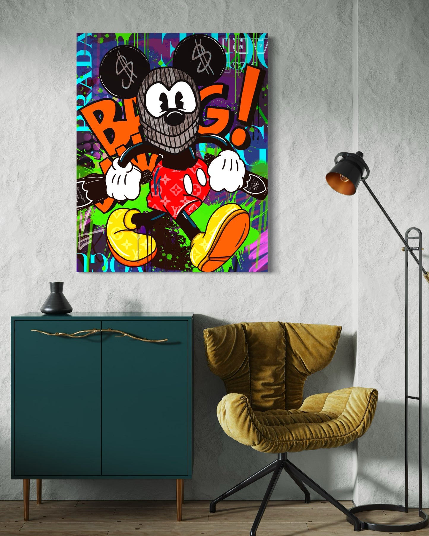 Mouse Gangster Champagne Bang