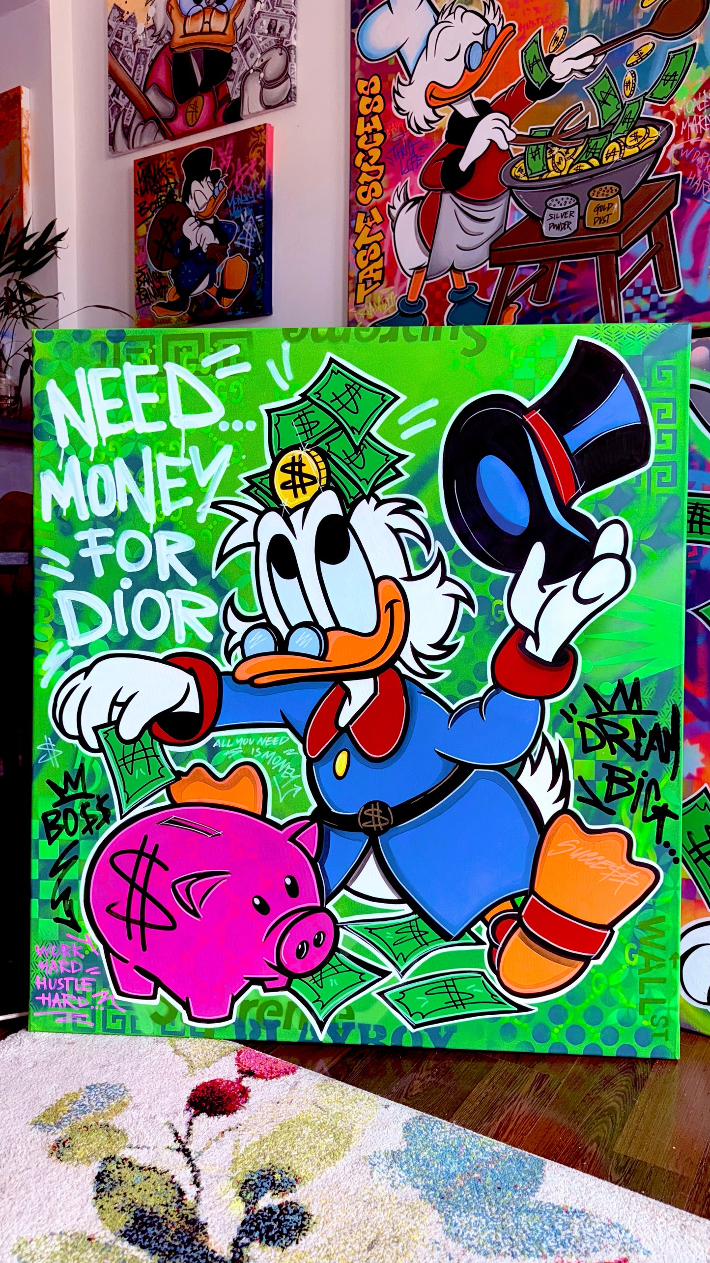 Need Money for Dior Duck