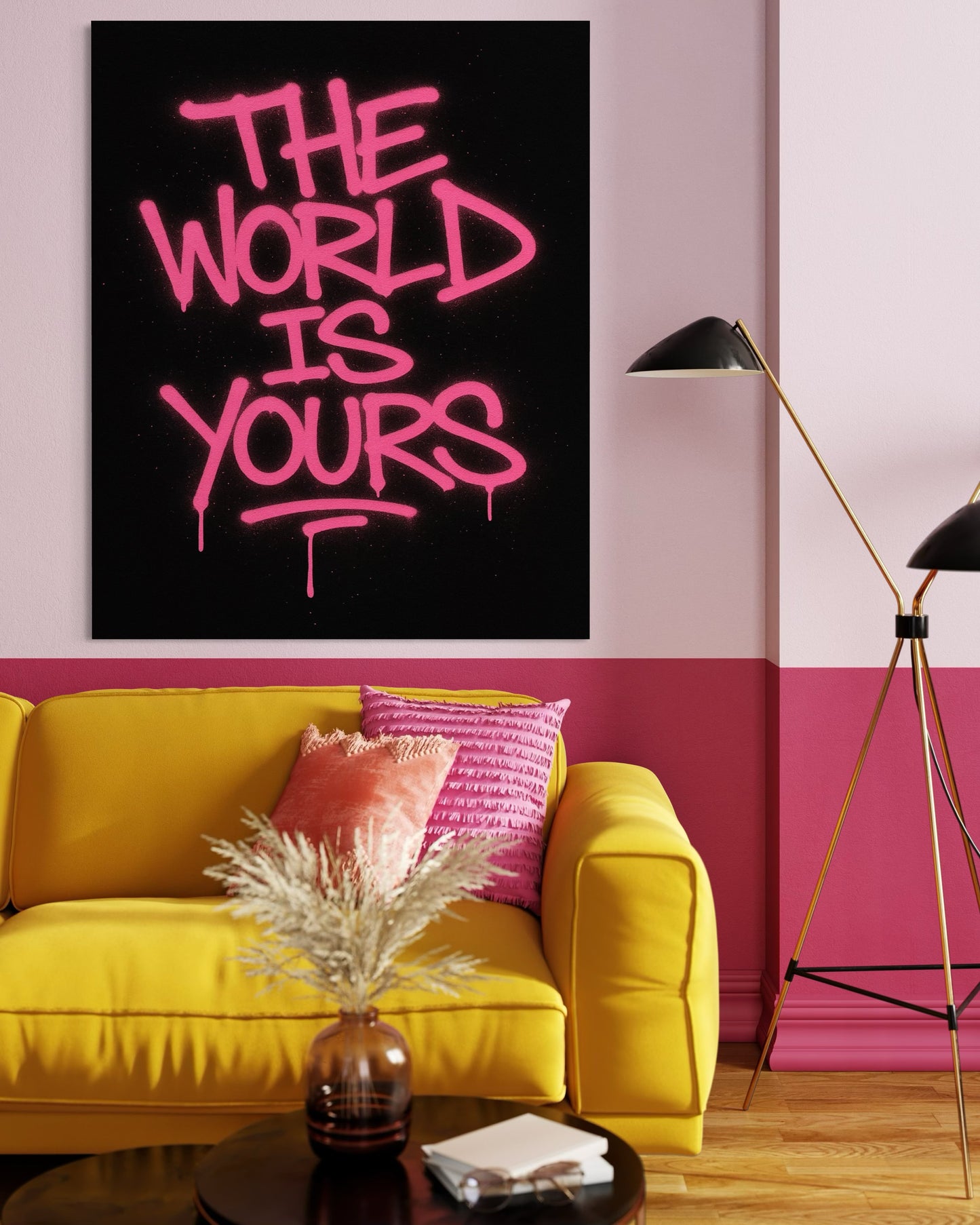 The world is yours Pink