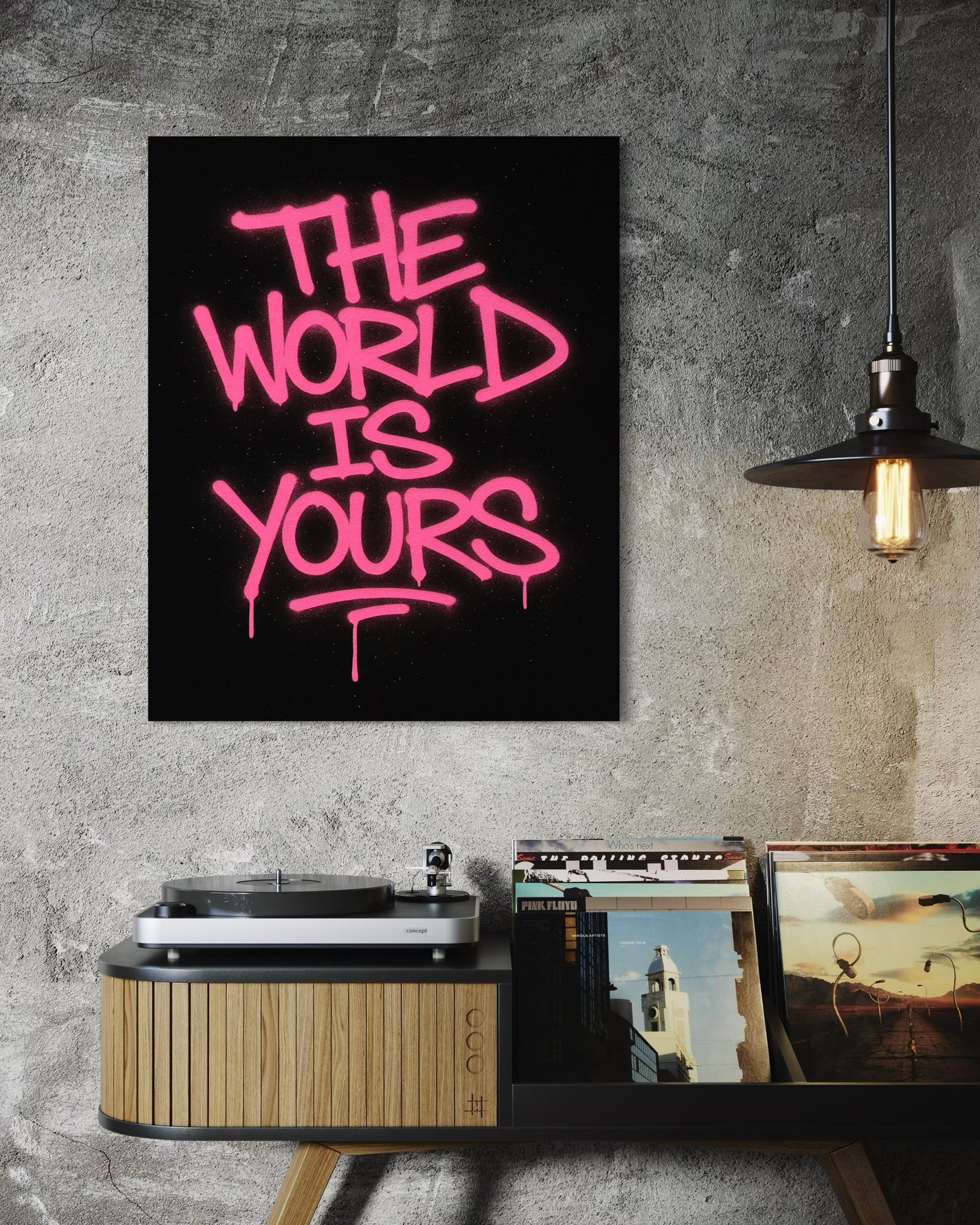 The world is yours Pink