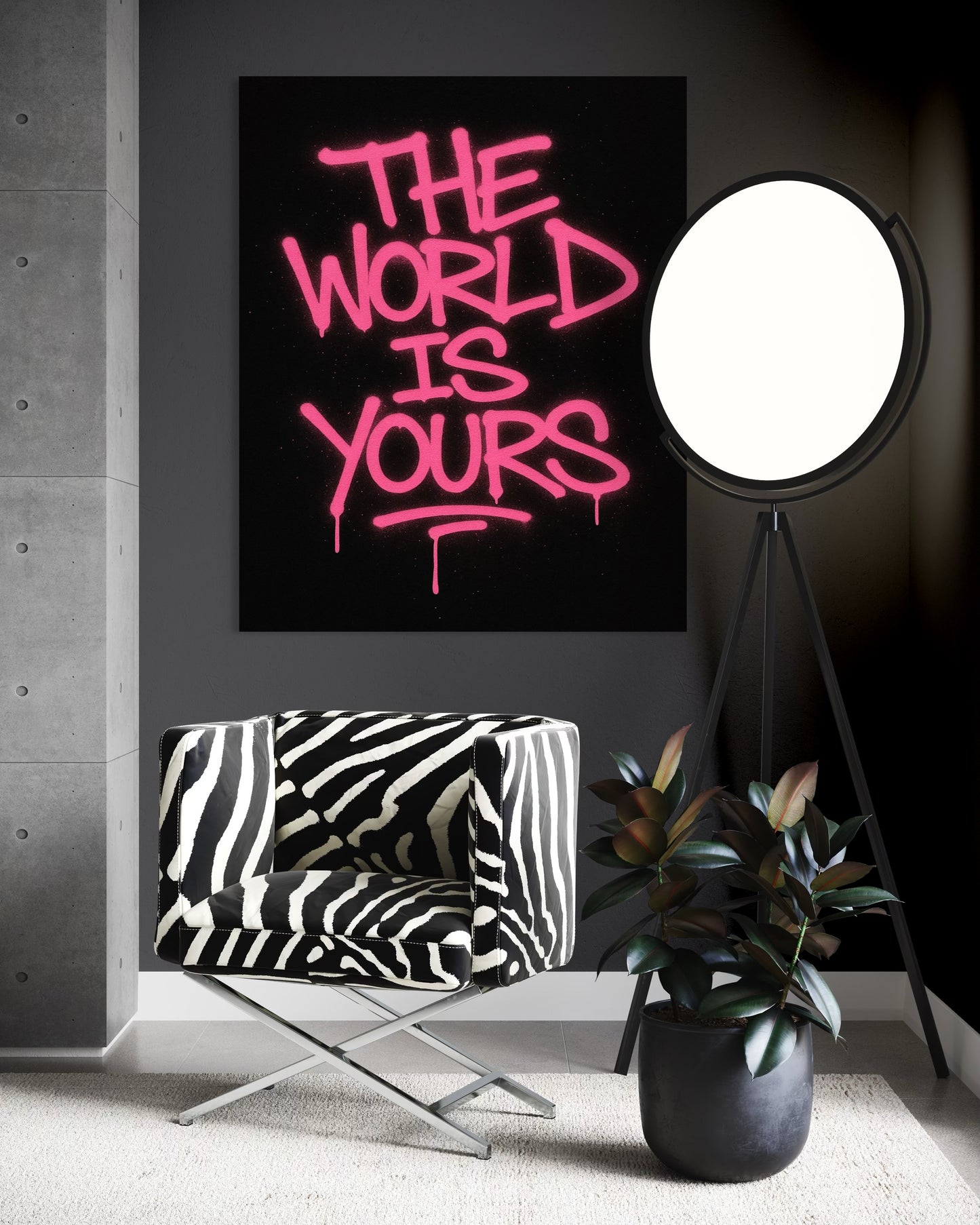 The world is yours Pink