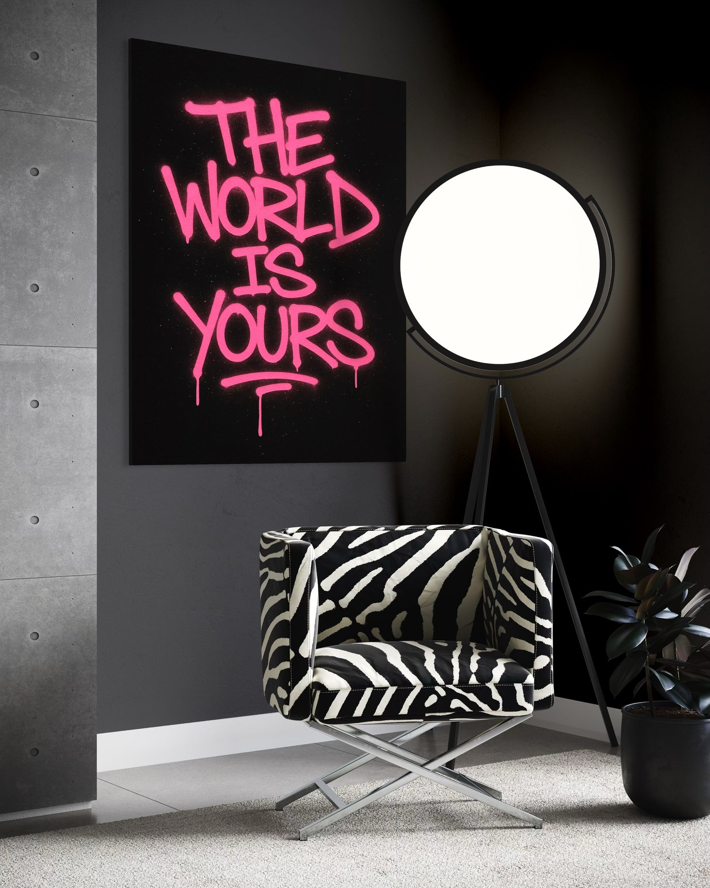 The world is yours Pink