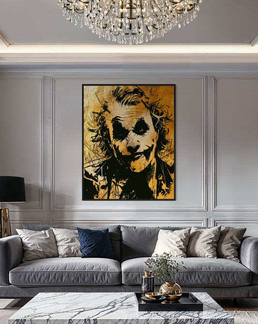 Joker Golden abstract