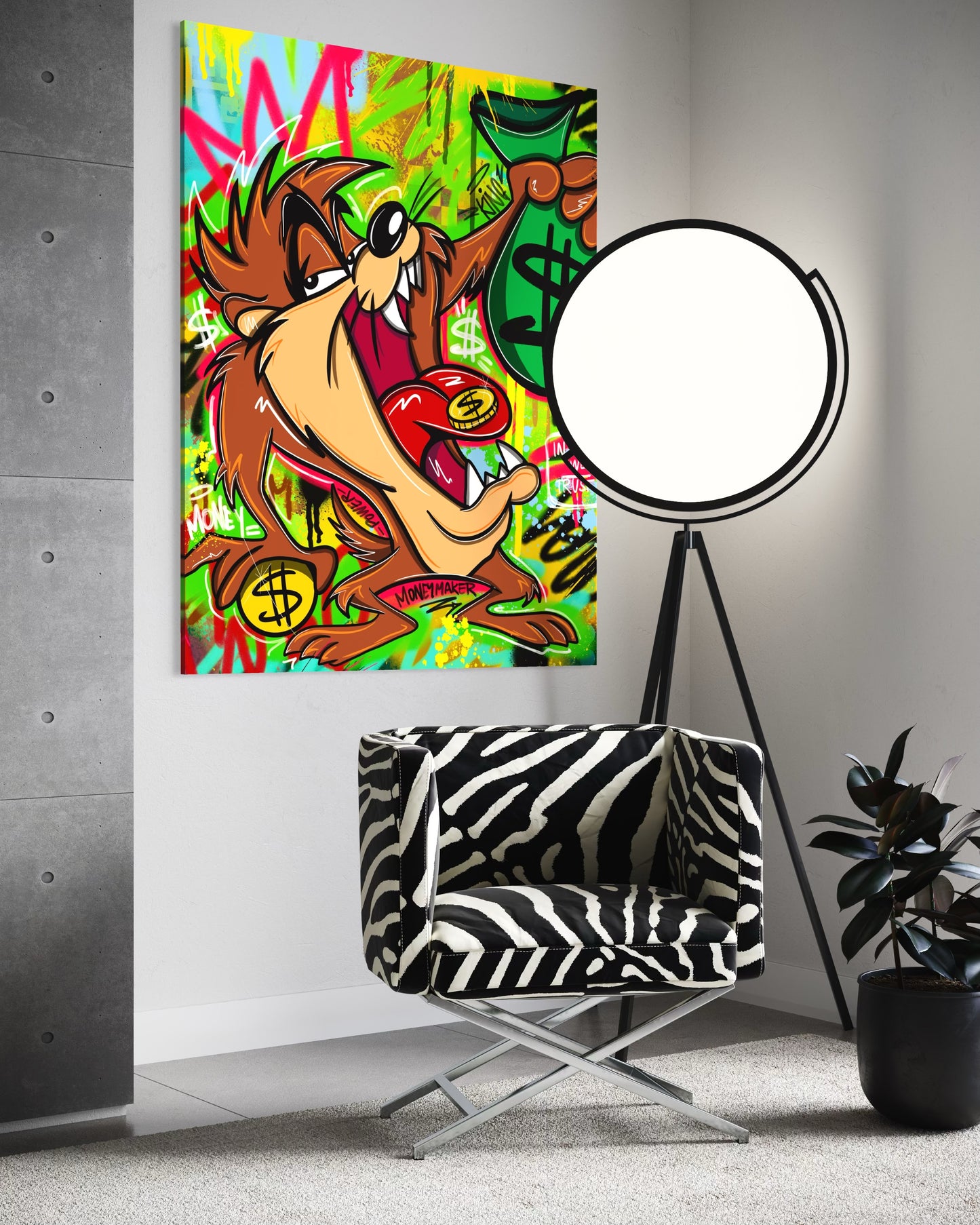 Devil devil  Pop Art Money