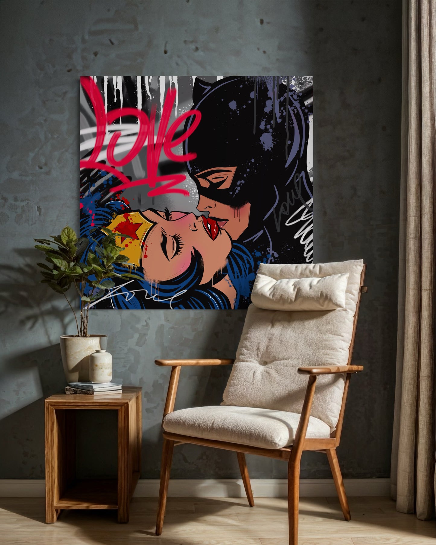 Wonder Kiss Catwoman