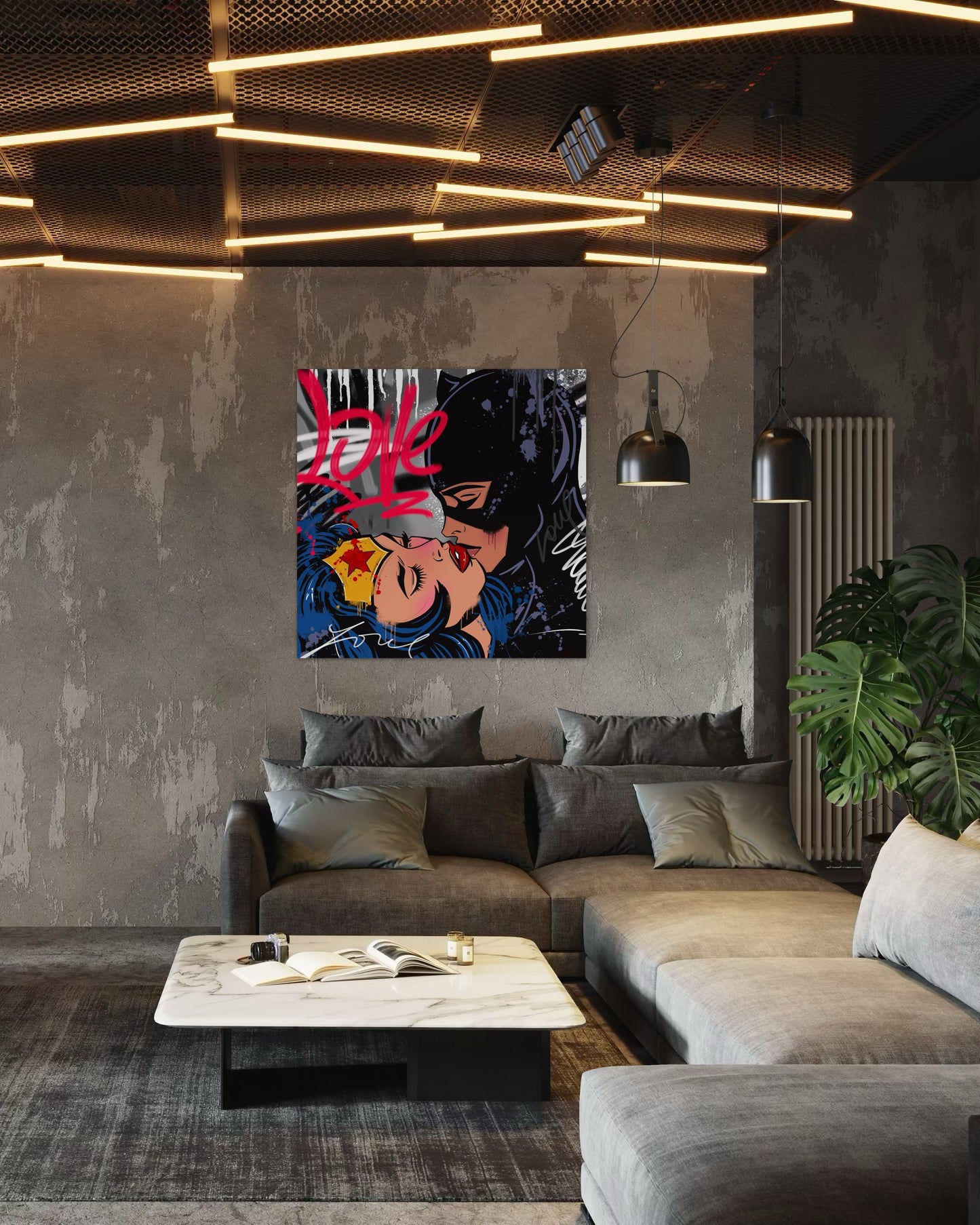 Wonder Kiss Catwoman