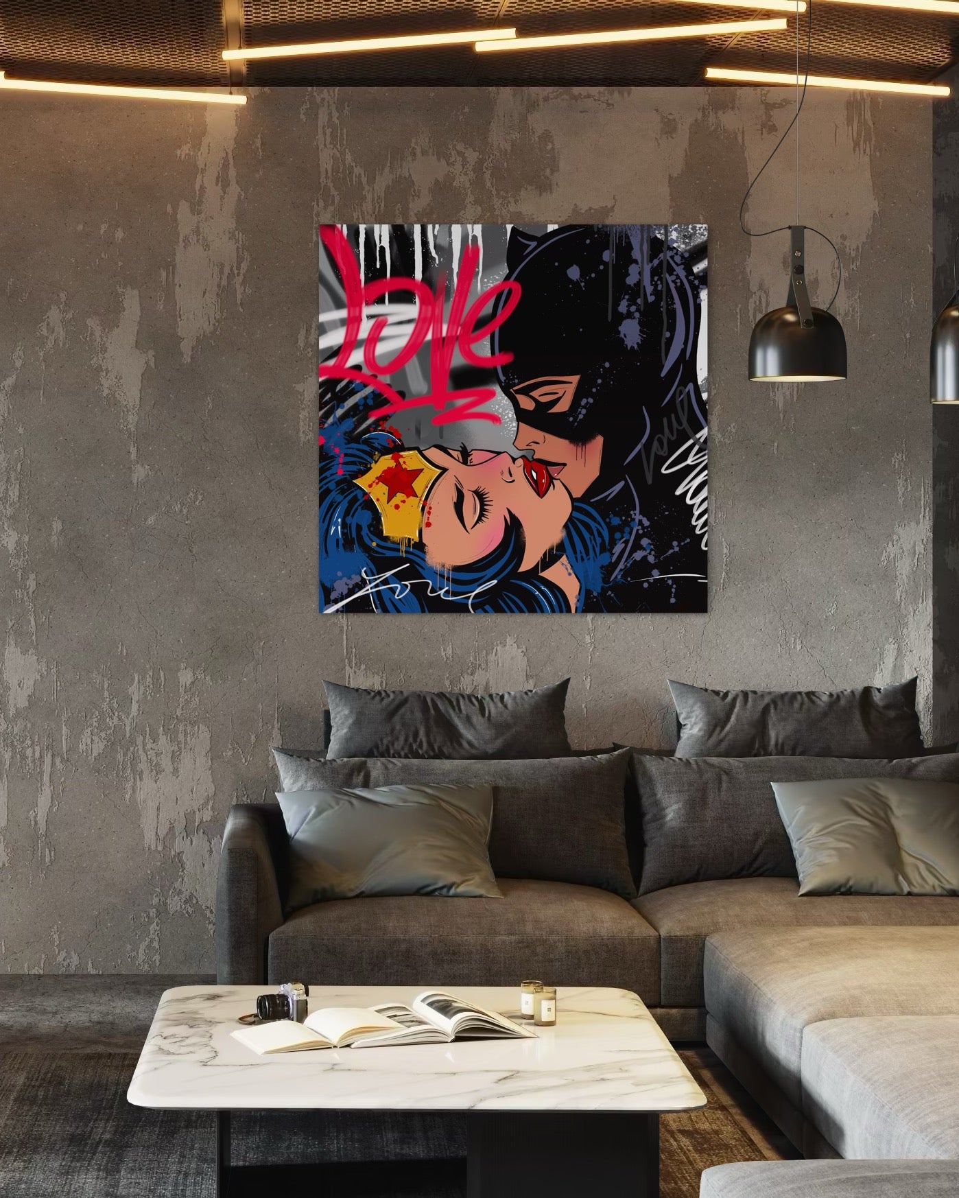 Wonder Kiss Catwoman