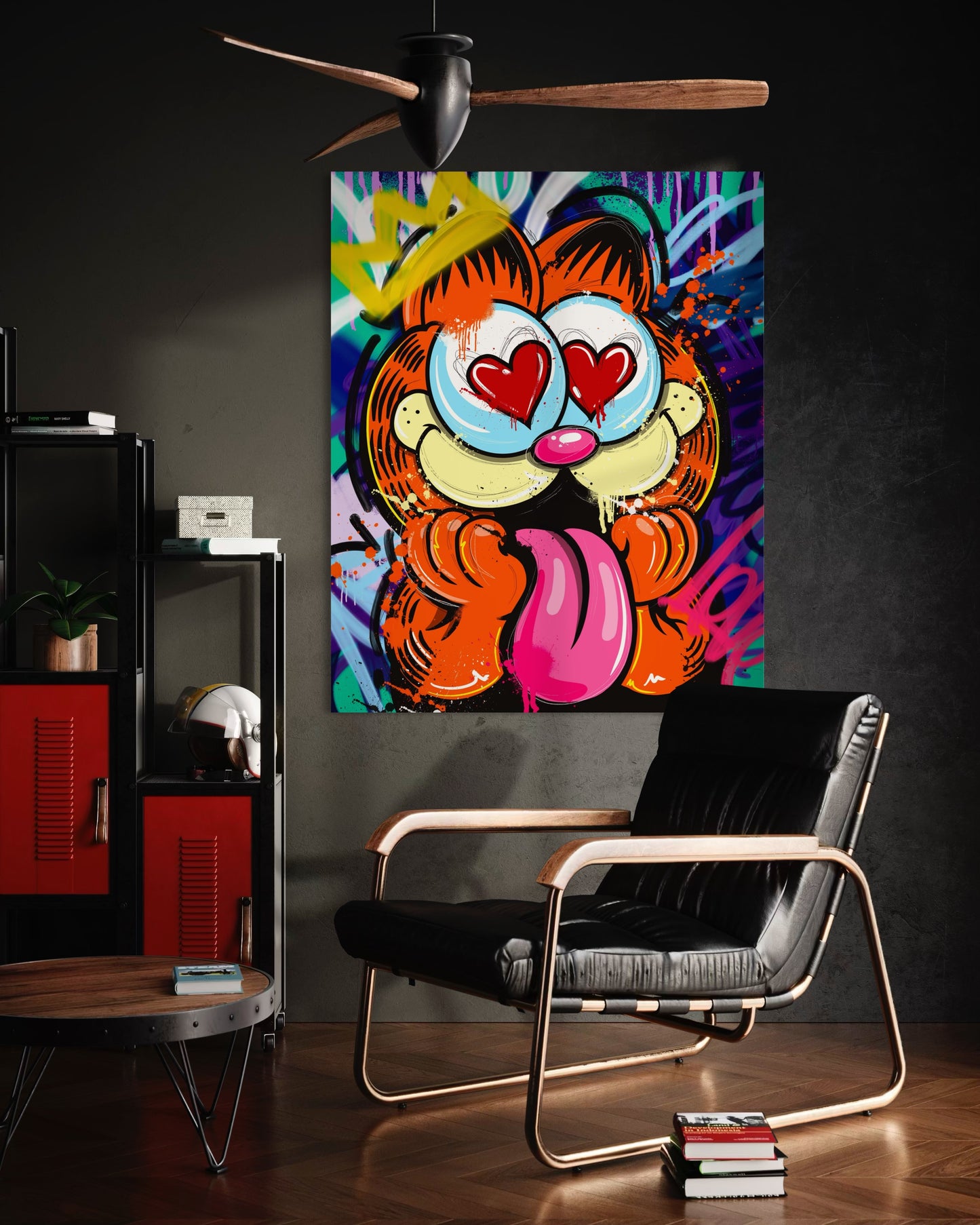 Garfield Love Pop Art