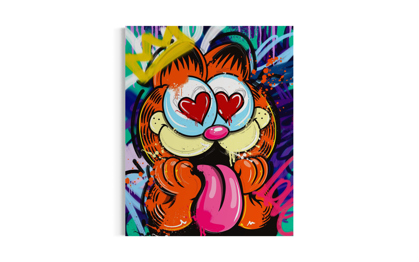 Garfield Love Pop Art