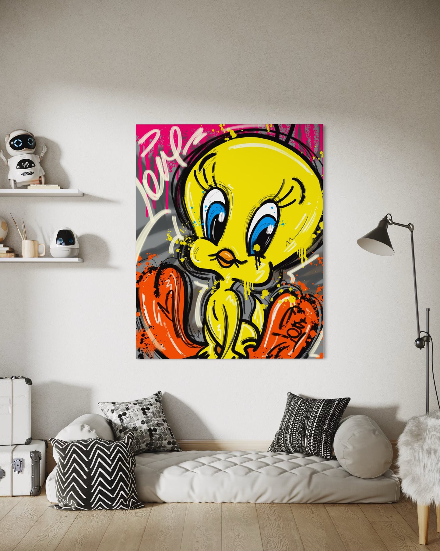 Pop art Tweeety Love