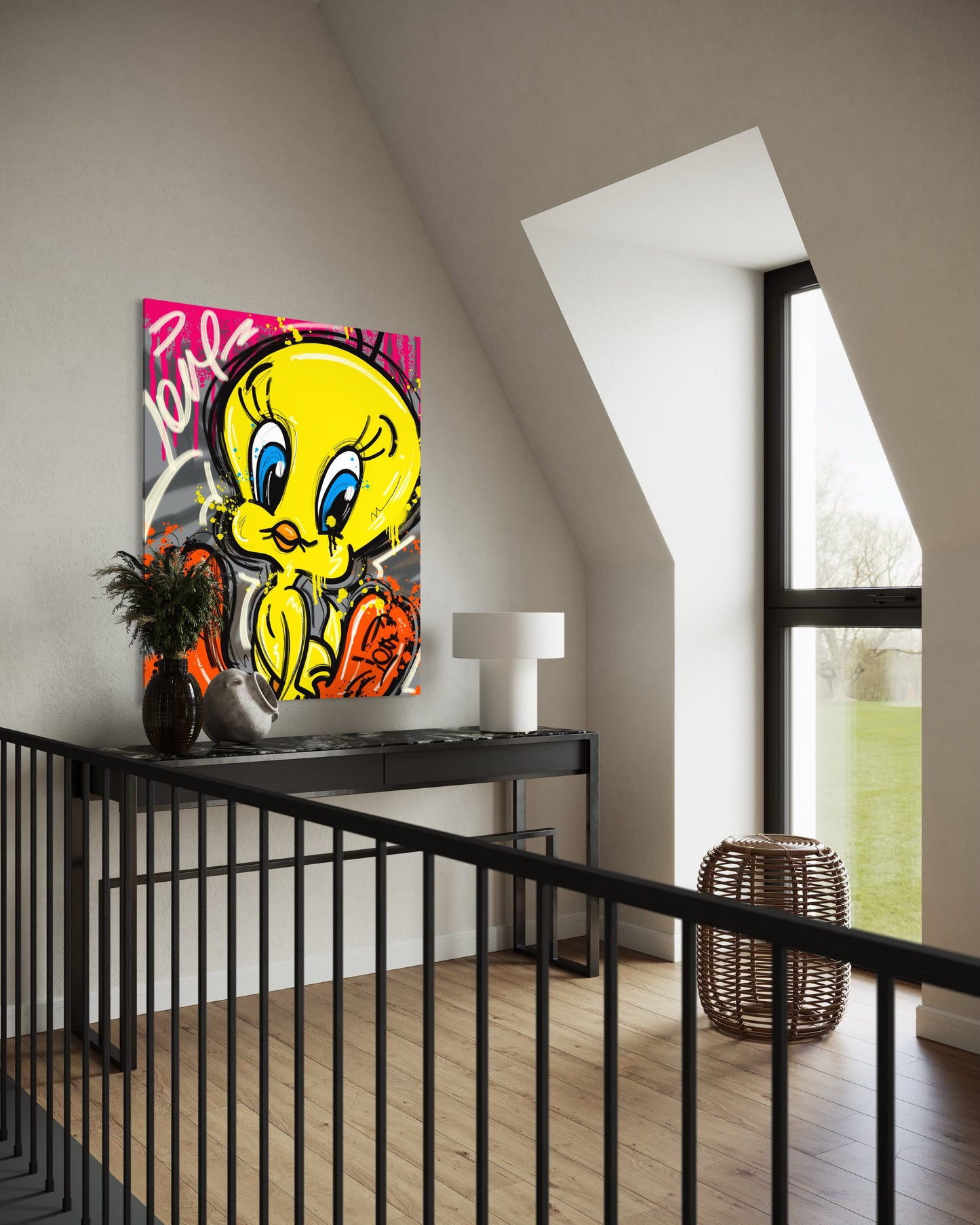 Pop art Tweeety Love