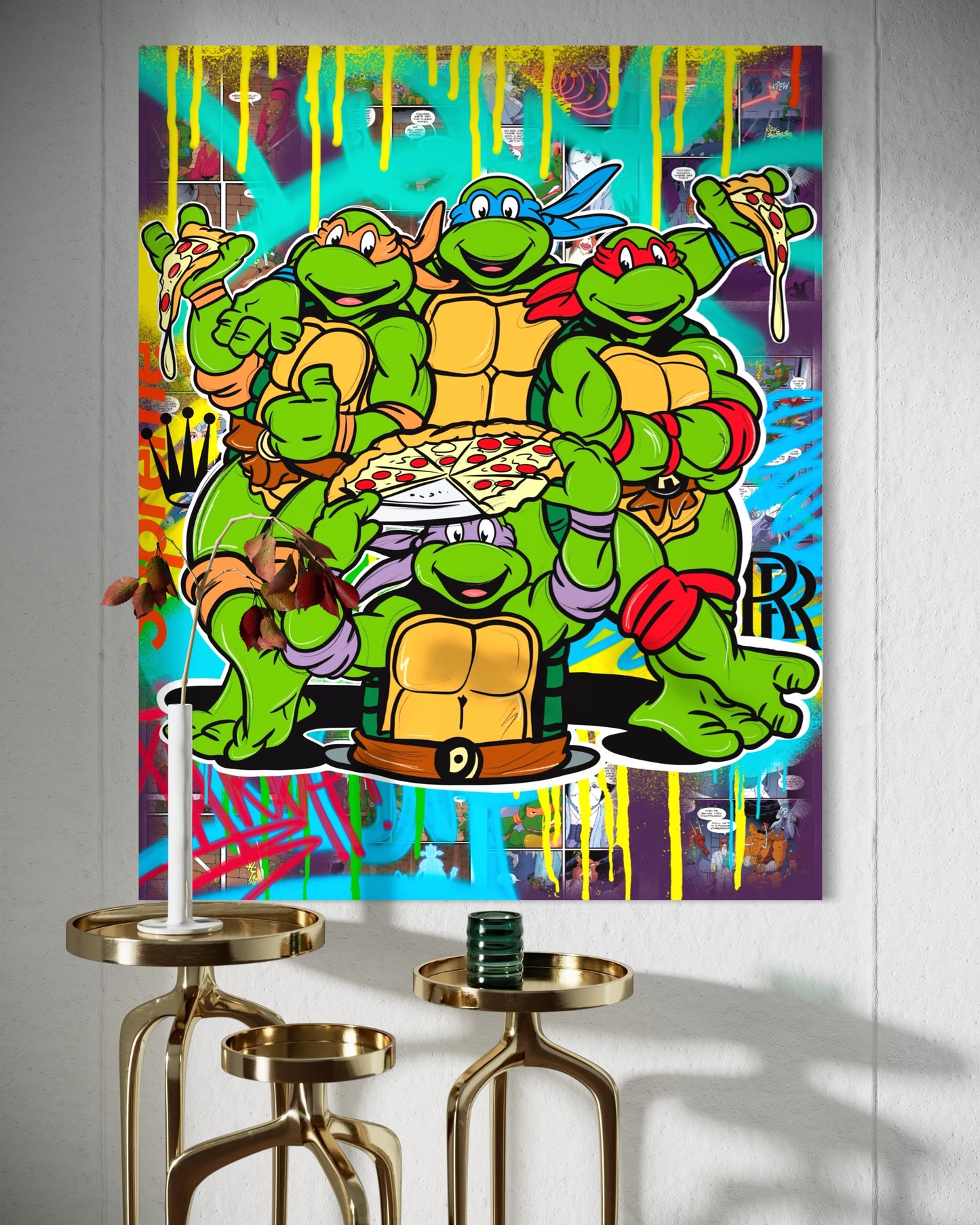 Turtle Pop Art