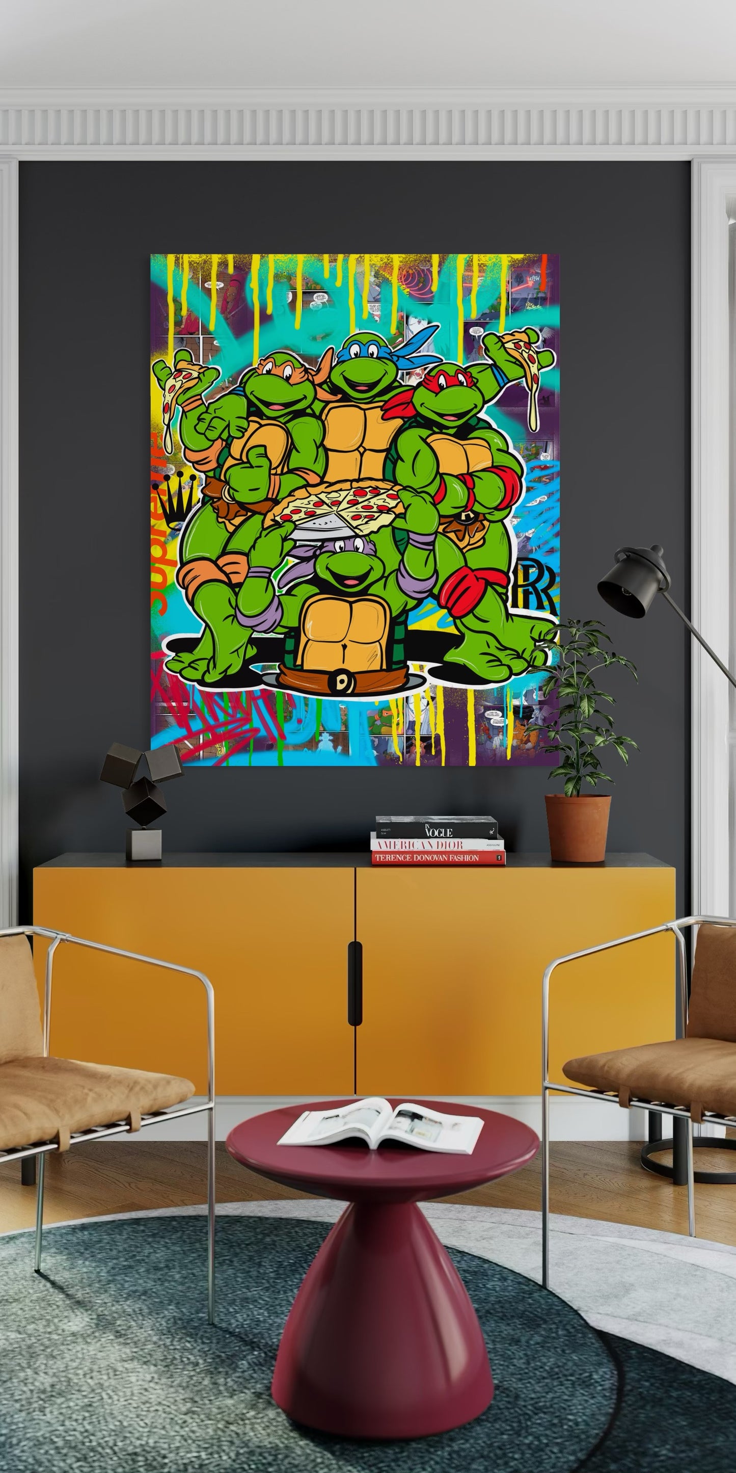 Turtle Pop Art