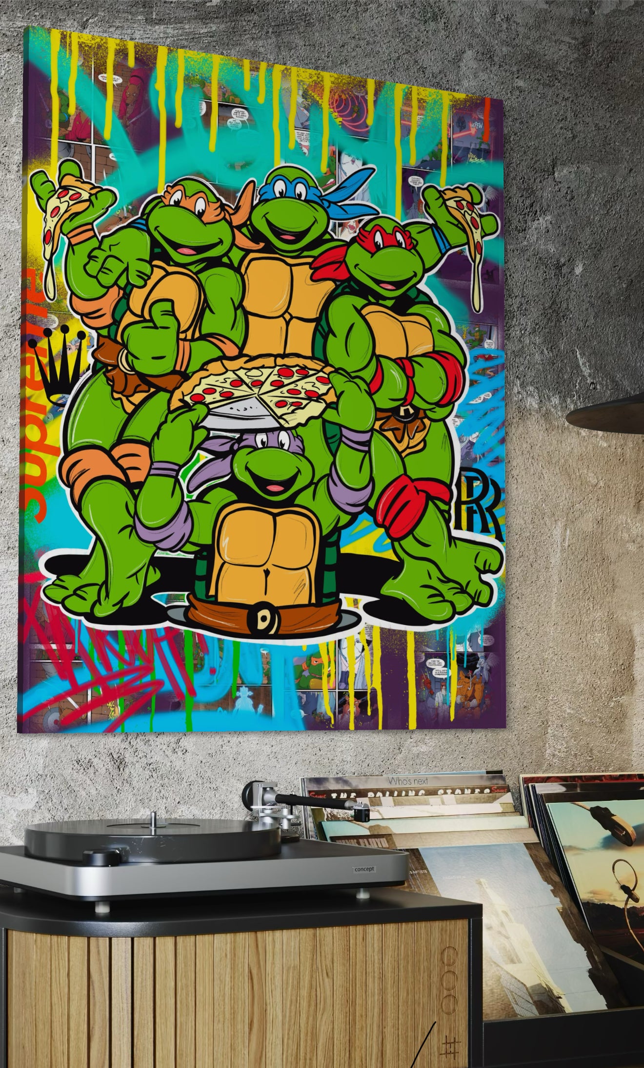 Turtle Pop Art
