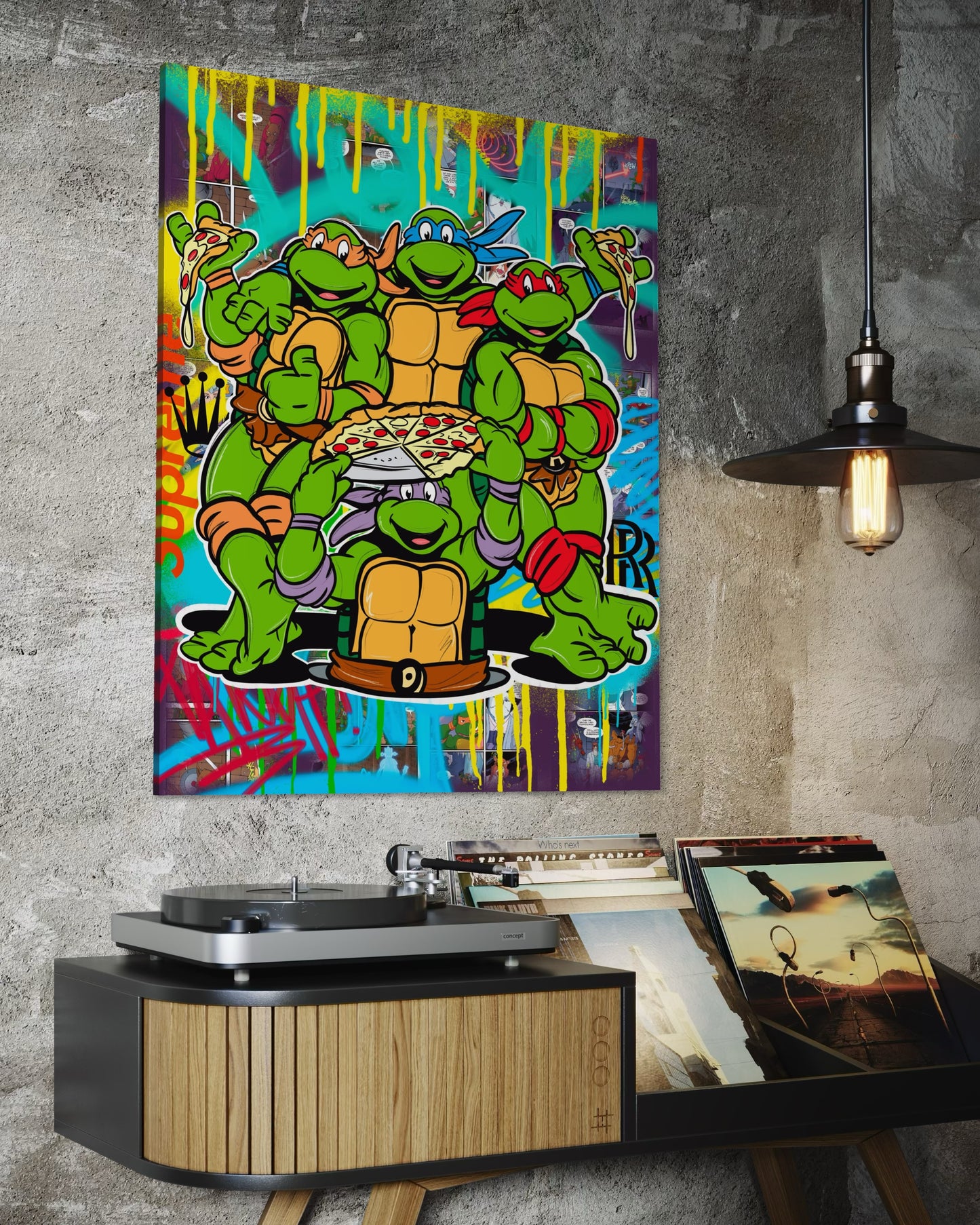 Turtle Pop Art