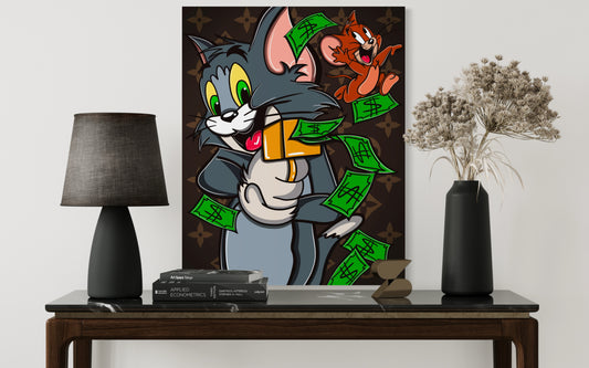 LV Money Cat and Mouse Jerry